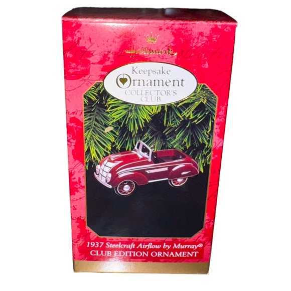 Hallmark Keepsake Ornament 1937 Stonecraft Airflow Die Cast Truck 1997 VTG - Picture 1 of 6